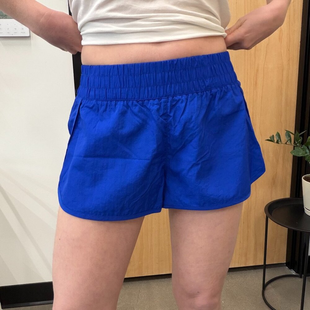 Cobalt Blue Running Shorts